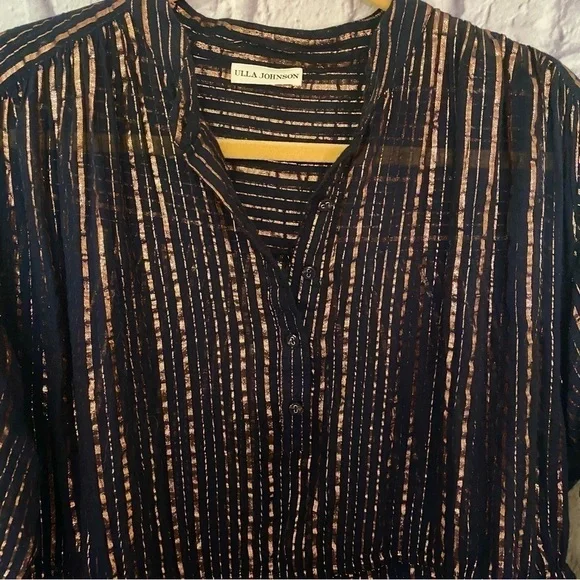 Ulla Johnson Della Dress Midnight 6 - Picture 7 of 13